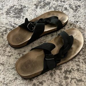 Lightly worn Birkenstock style sandals